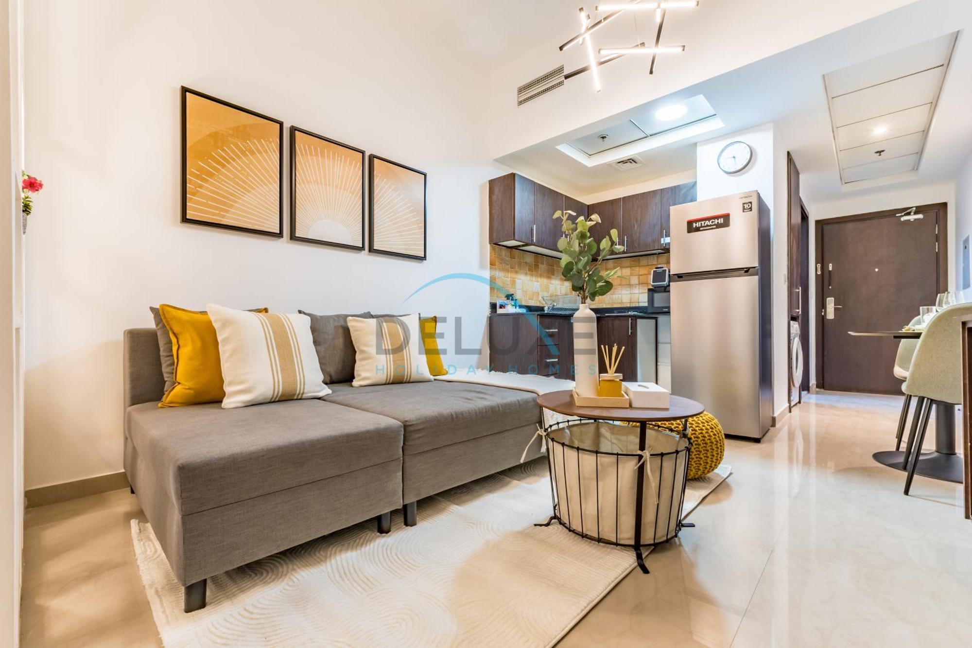 Peaceful Community View Close To Major Landmarks, Hanover Square, Jumeirah Village Circle By Deluxe Homes Apartment *